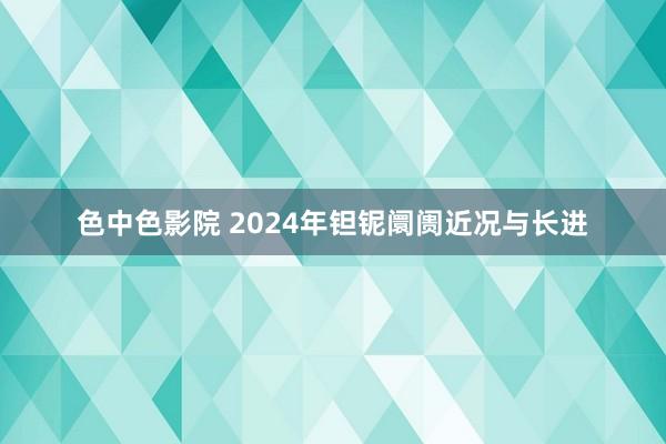 色中色影院 2024年钽铌阛阓近况与长进